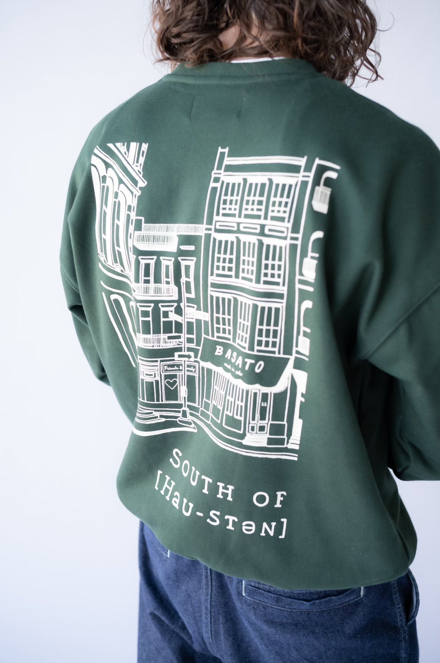 South of Houston Friends & Family Sweatshirt - Green