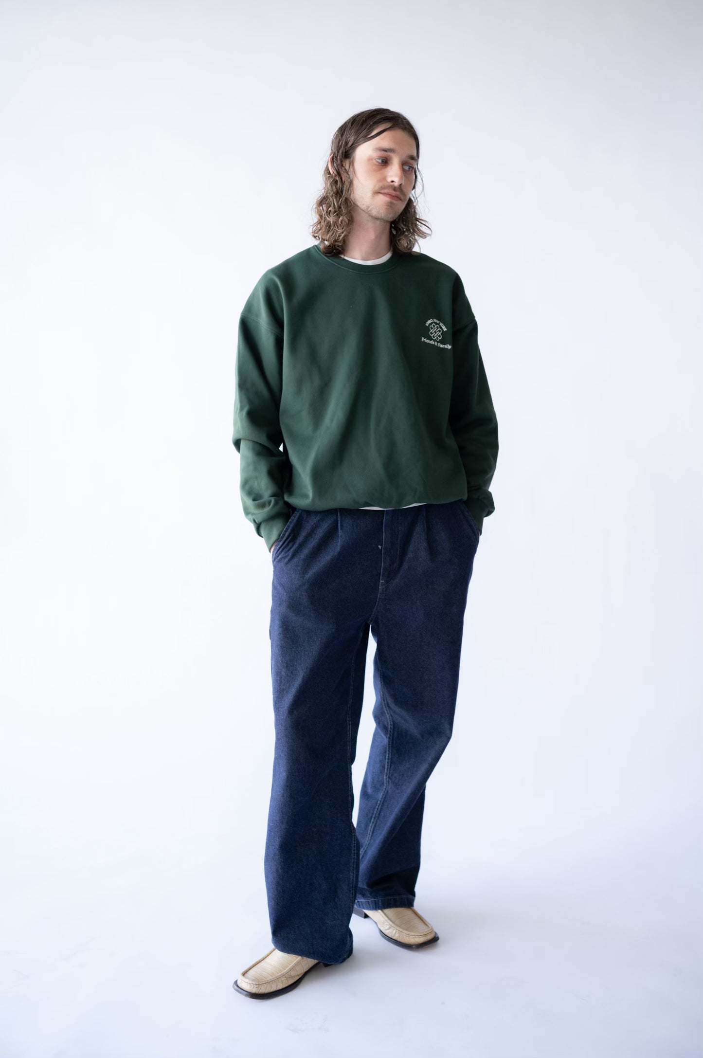 South of Houston Friends & Family Sweatshirt - Green