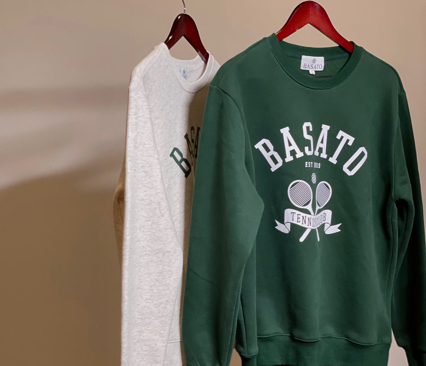 Tennis Club Sweatshirt - Forest Green