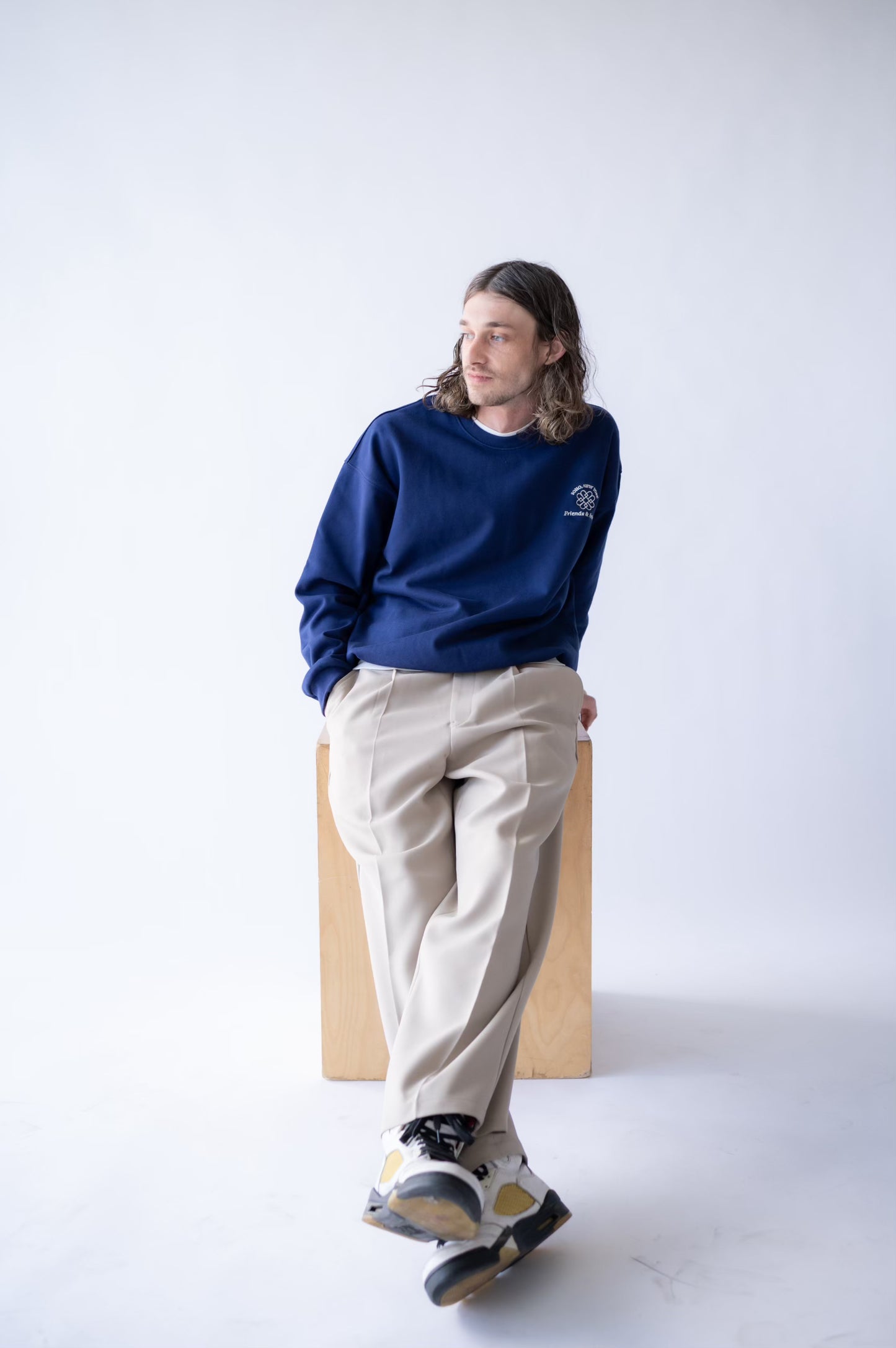 South of Houston Friends & Family Sweatshirt - Navy