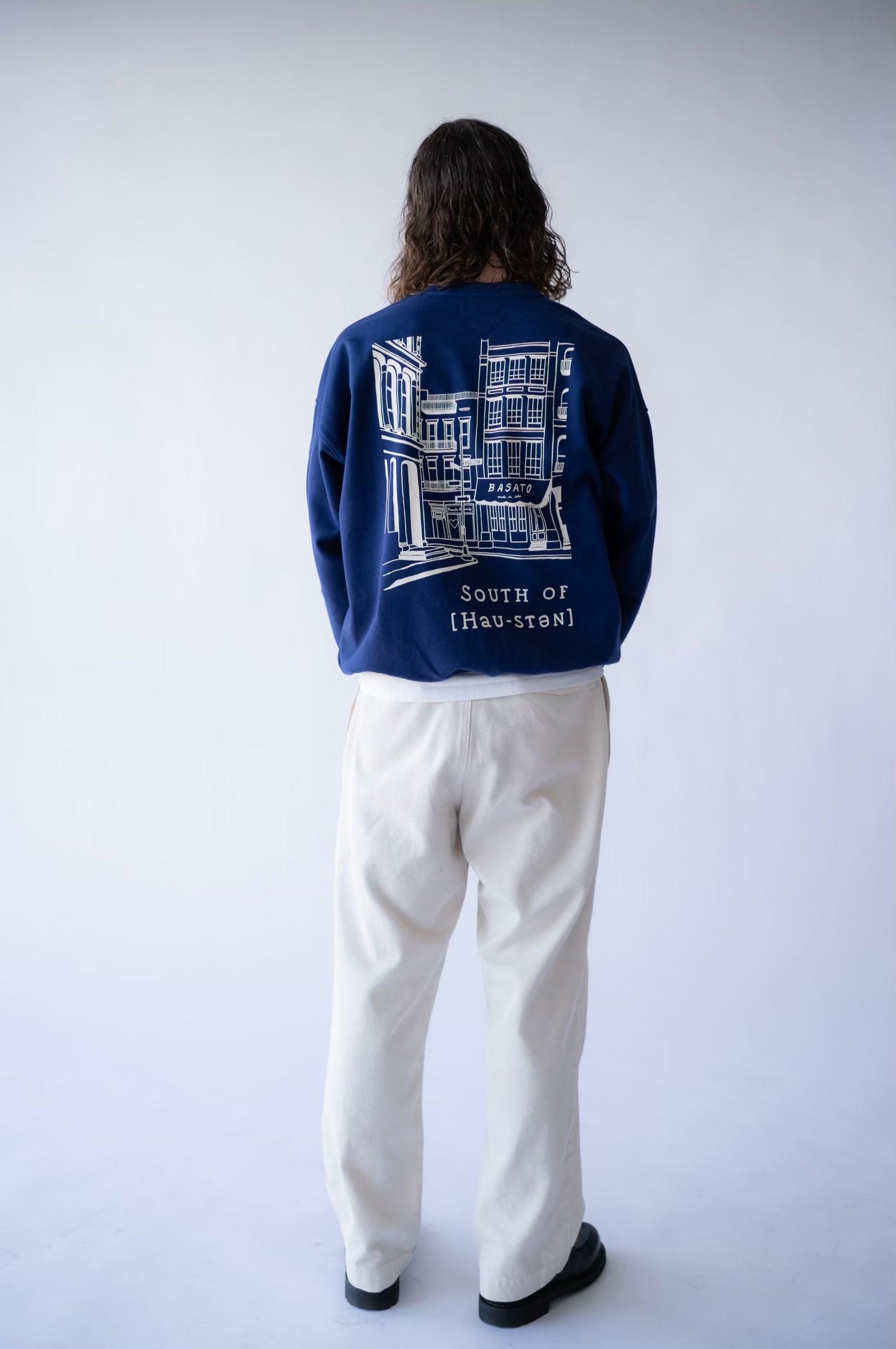 South of Houston Friends & Family Sweatshirt - Navy