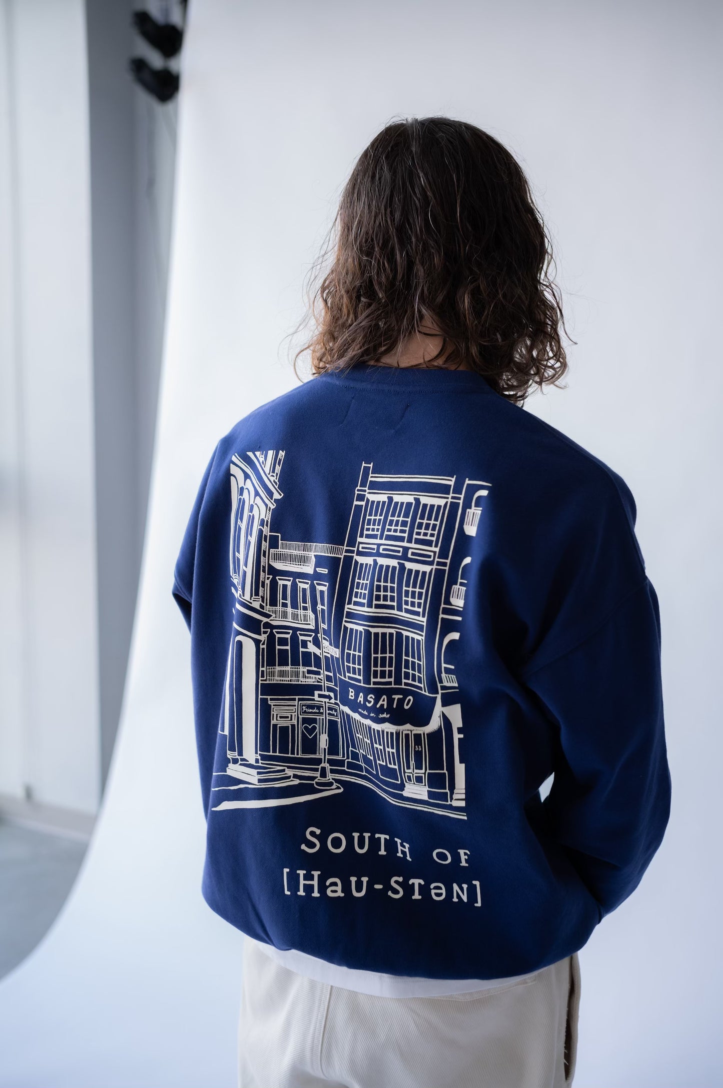 South of Houston Friends & Family Sweatshirt - Navy